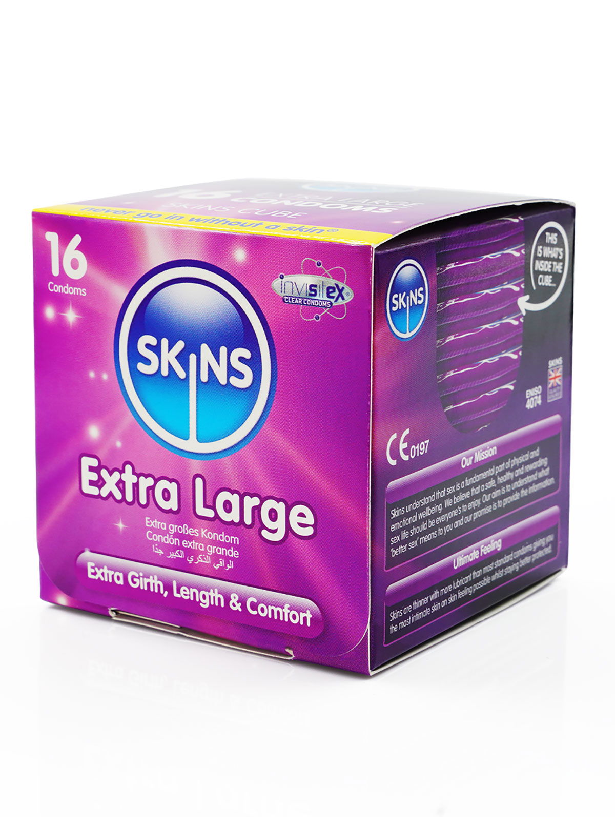 Brunos \ SKINS \ Skins \ Extra Large Kondome | 16er-Pack