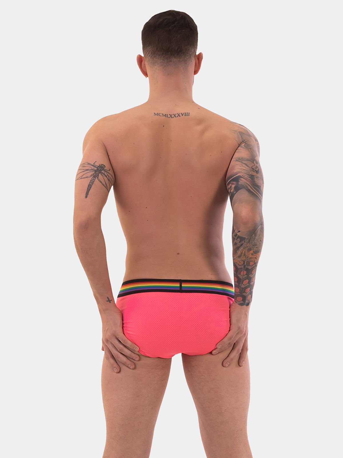 Brunos \ Pride Fashion \ Barcode Berlin \ Brief Pride | Neonpink