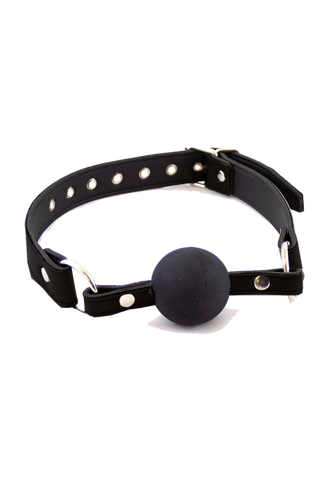 Brunos \  \ Rouge Garments \ Ball Gag Ballknebel | Black/Black