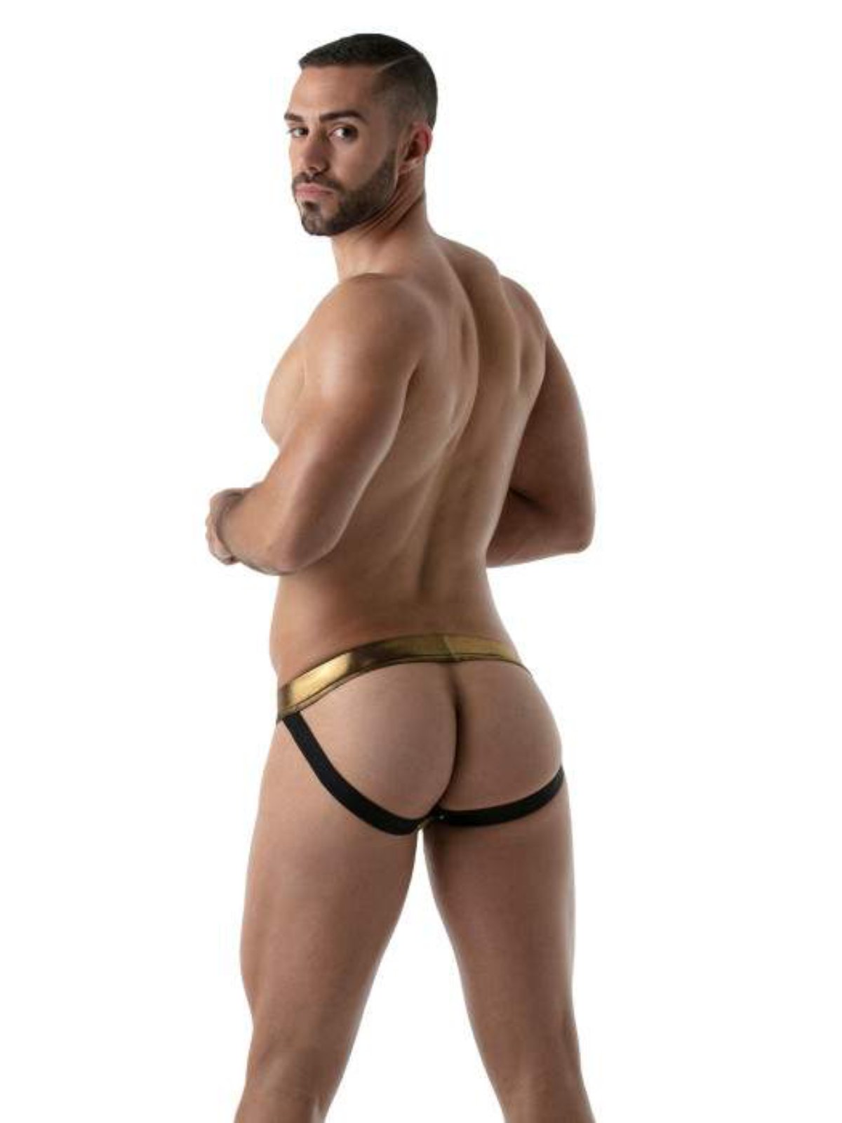Brunos \ Jocks \ TOF Paris \ Jockstrap Metal | Gold