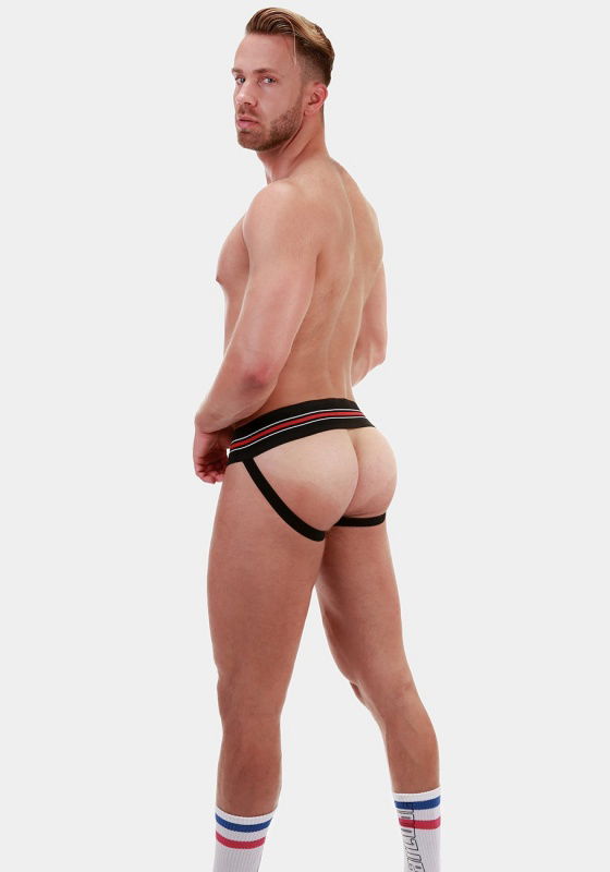 Barcode Berlin Jock Denis | Black/White/Red 