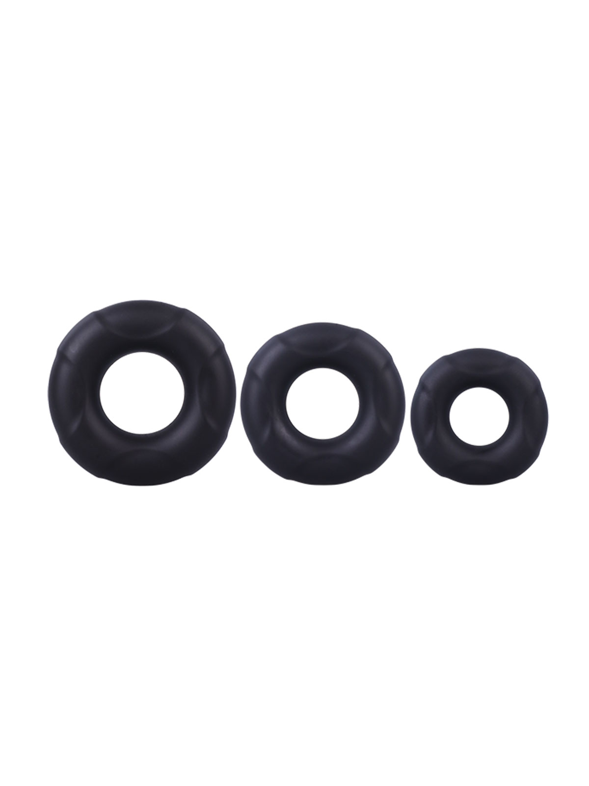 Brunos \ Cockringe \ Doc Johnson \ Cock Ring 3-Set | Black