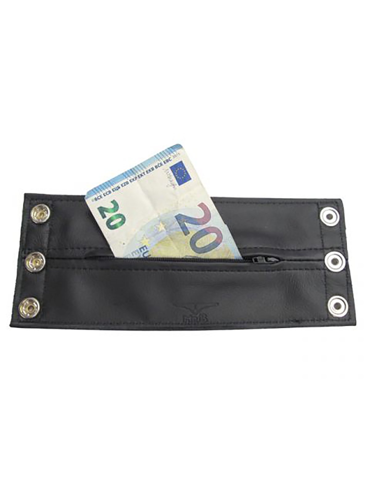 Wrist Wallet Zip Armgelenkbörse | Black