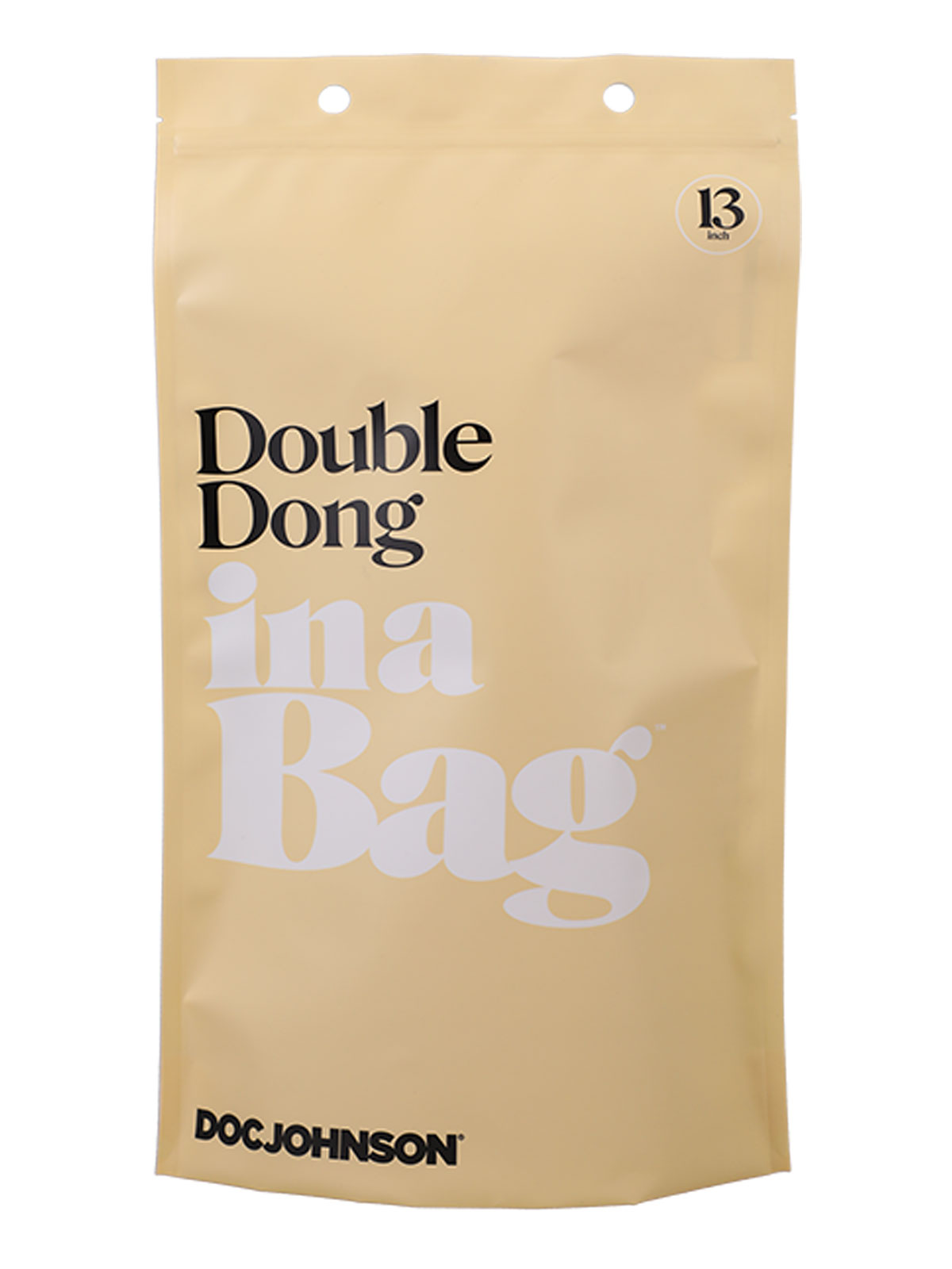 Brunos \ Doc Johnson \ Doc Johnson \ Dildo in a Bag Double Dong 13" / 33 cm | Transparent