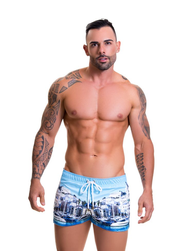 Brunos \ JOR \ JOR \ Mini Short Ibiza Beachwear | Print