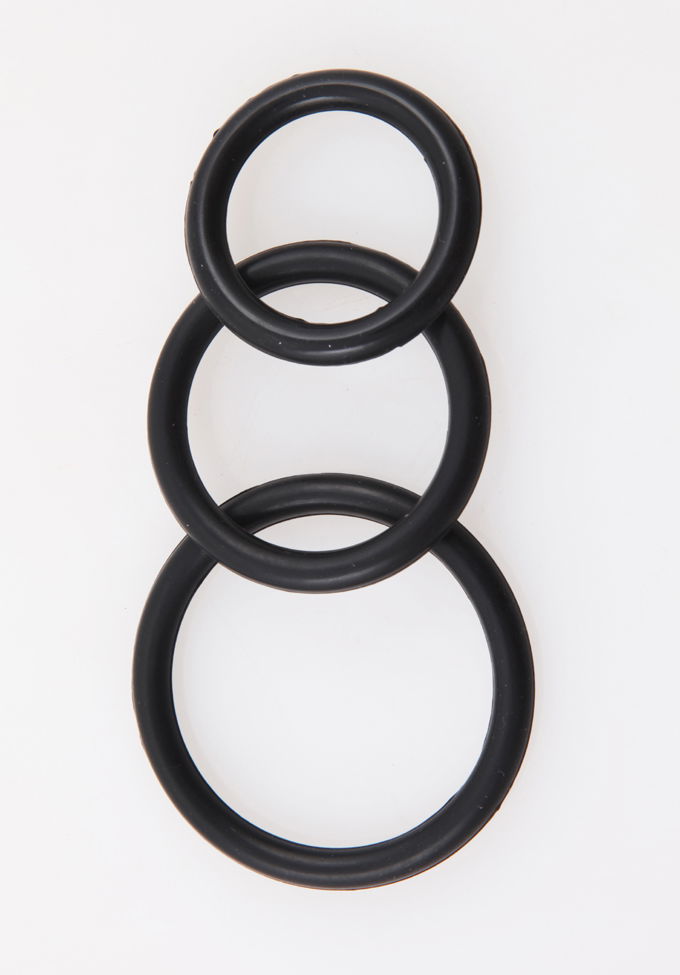 Brunos \ Silikon \ Perfect Fit \ Perfect Fit Premium Silicone Cock Ring 3er Set