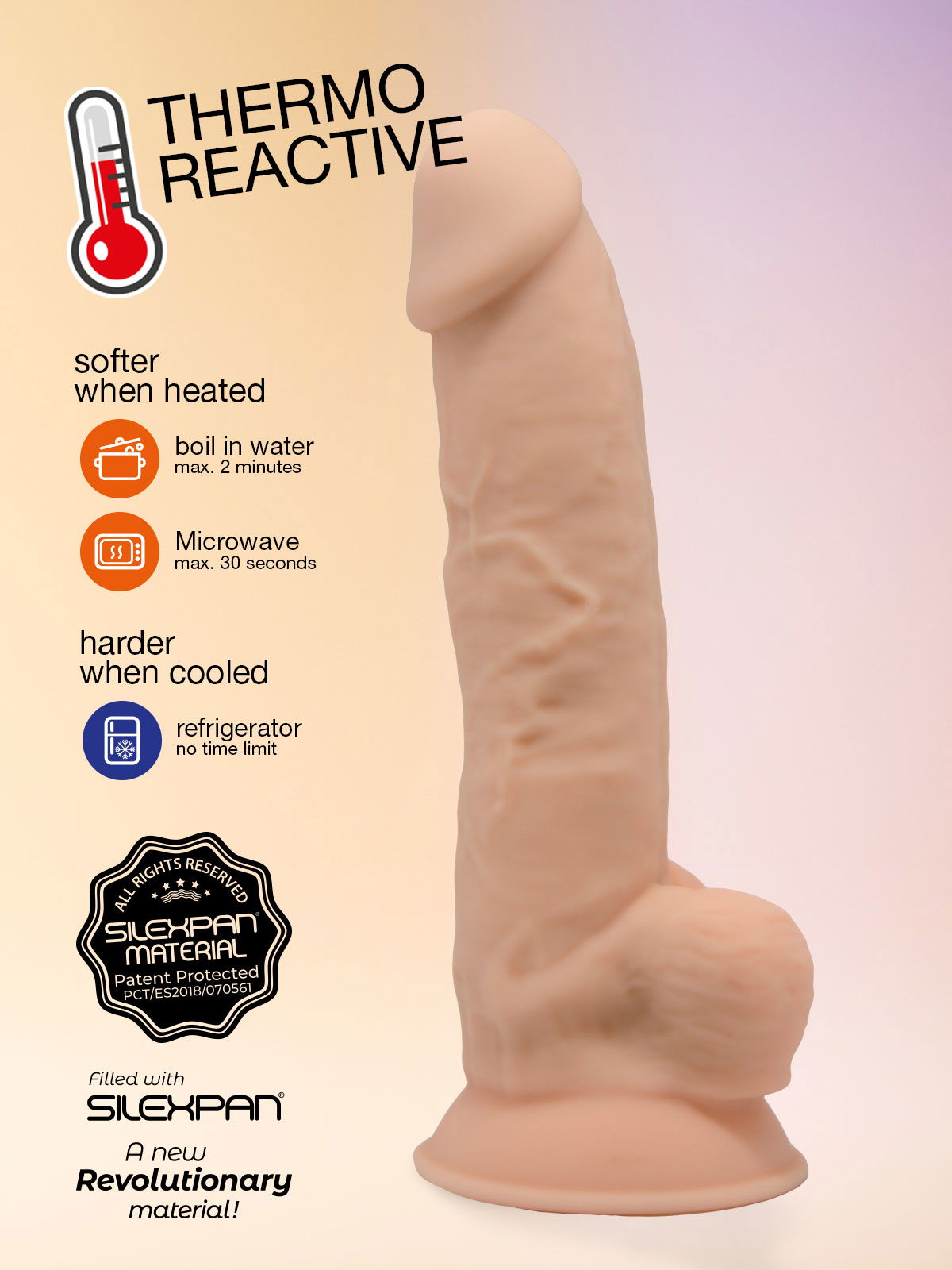 Brunos \  \ BRUNOS TOYS \ JONA Premium Silicone Dildo | 22,9 cm x 4,8 cm