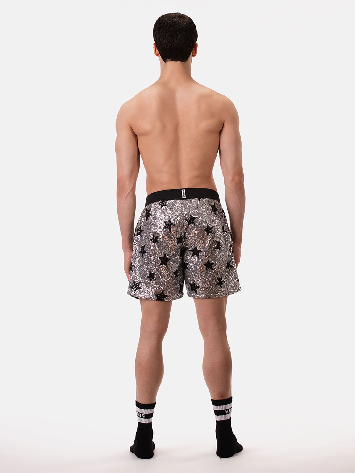 Brunos \ NEU \ Barcode Berlin \ Short Atlas | Silver/Black