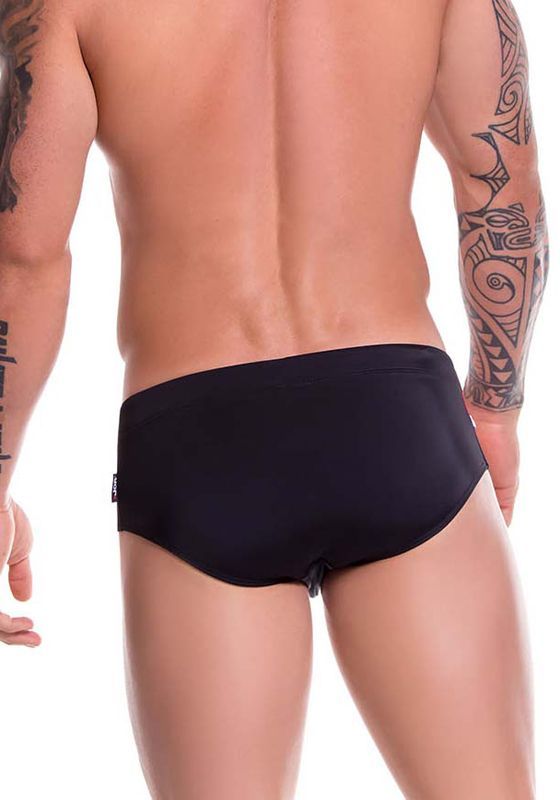Brunos \ JOR \ JOR \ JOR 0811-19.1 black-red L Swim Brief Baltic