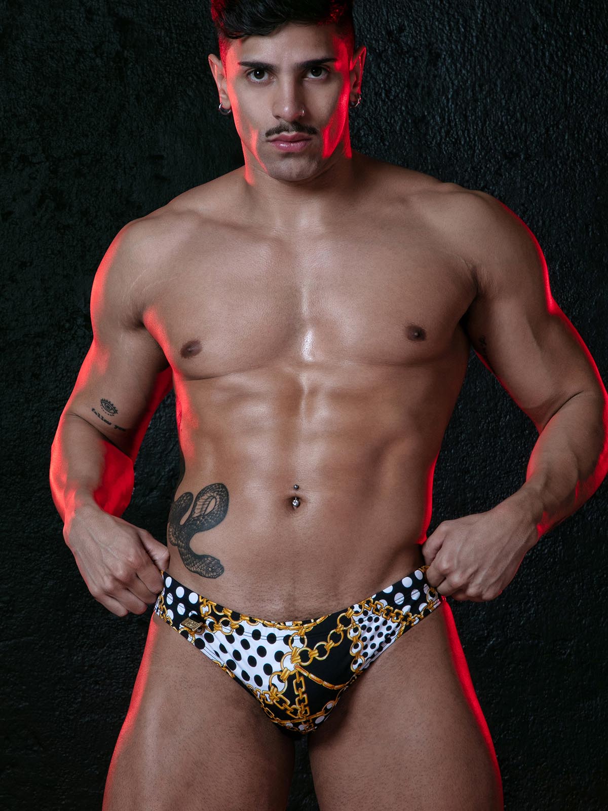 Brunos \ TOF Paris \ TOF Paris \ Mini swim Brief Baroque | Black