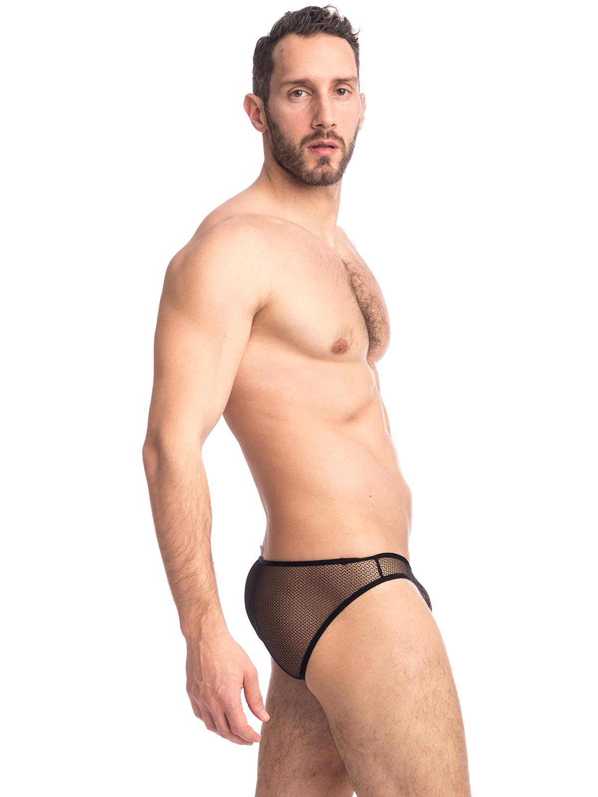 Brunos \ L'Homme Invisible \ L'homme Invisible \ Mini Brief Voile Envoutant | Black