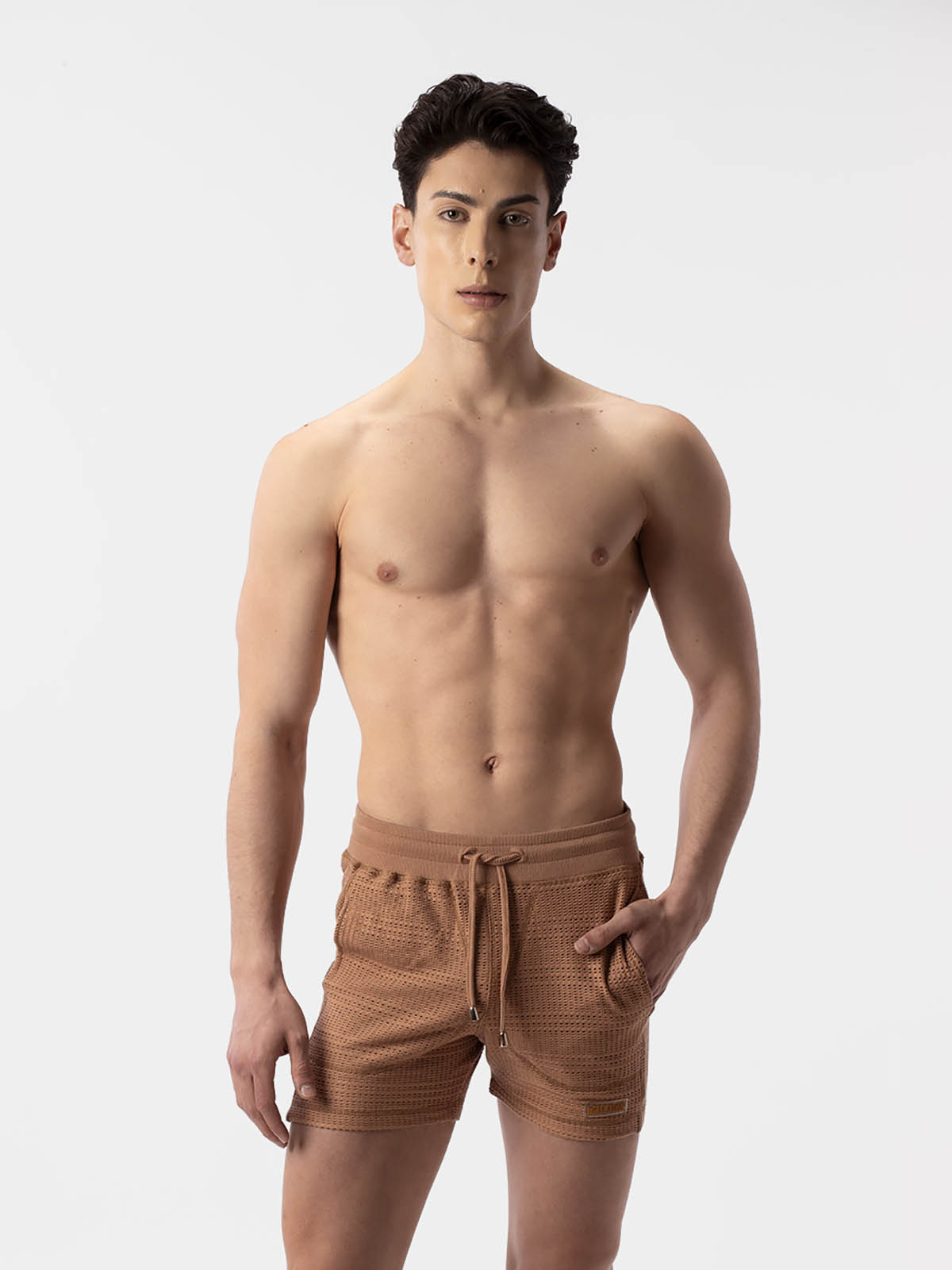 Brunos \  \ Barcode Berlin \ Short Buko | Brown