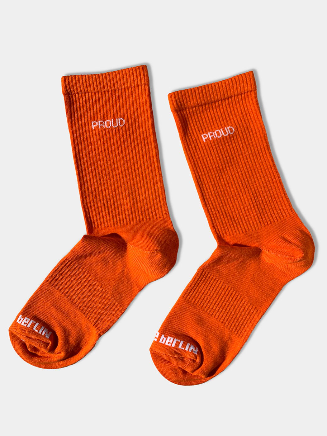 Brunos \ Socks \ Barcode Berlin \ Socks Proud Gym | Orange