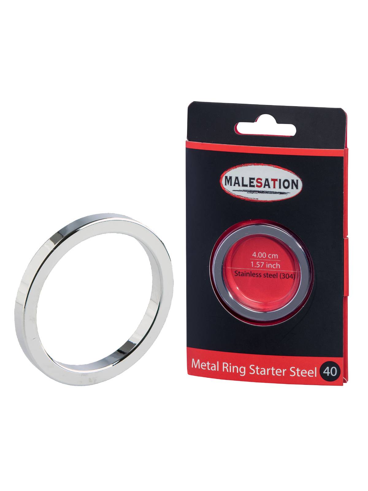 Brunos \ Metall  \ malesation \ Metal Ring Starter Steel | Ø 40 mm