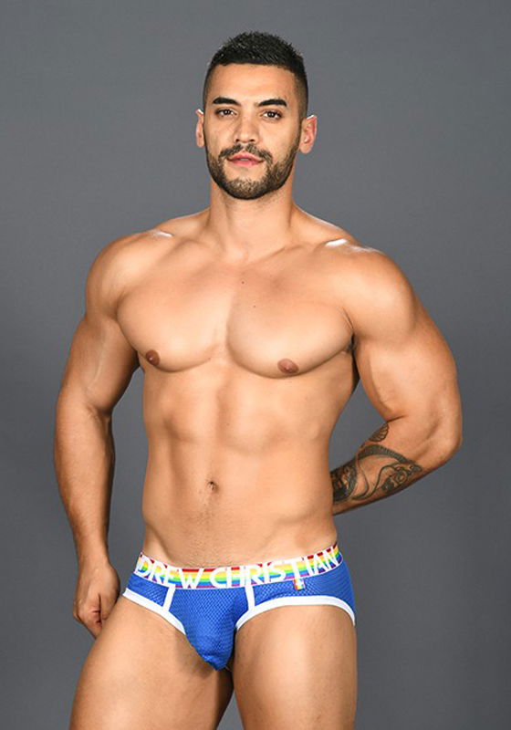 Brunos \ Pride Fashion \ Andrew Christian \ Andrew Christian Pride Mesh Brief