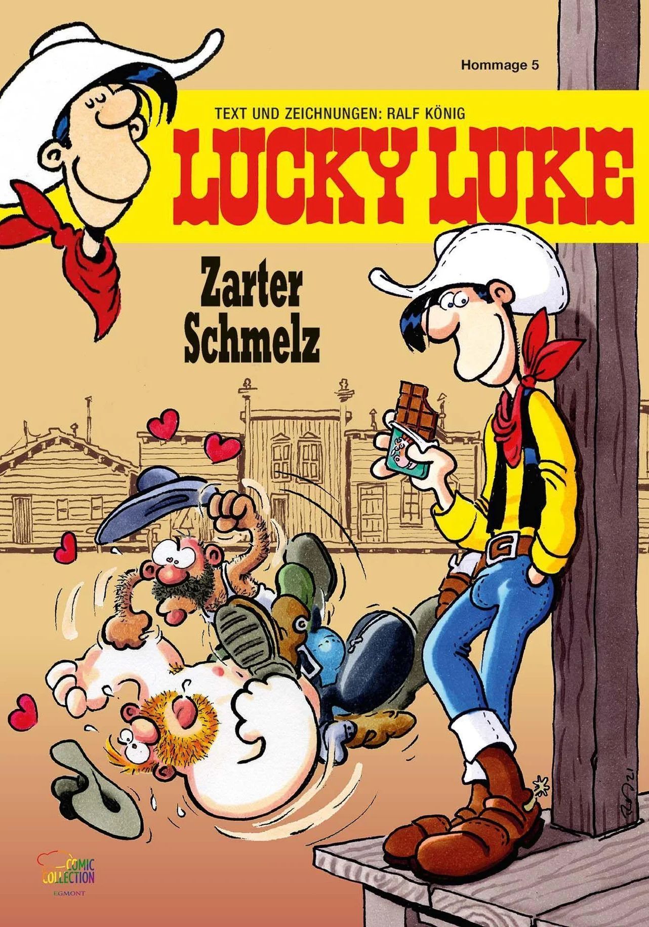 Brunos \ Comics \  \ Ralf König | Lucky Luke - Zarter Schmelz