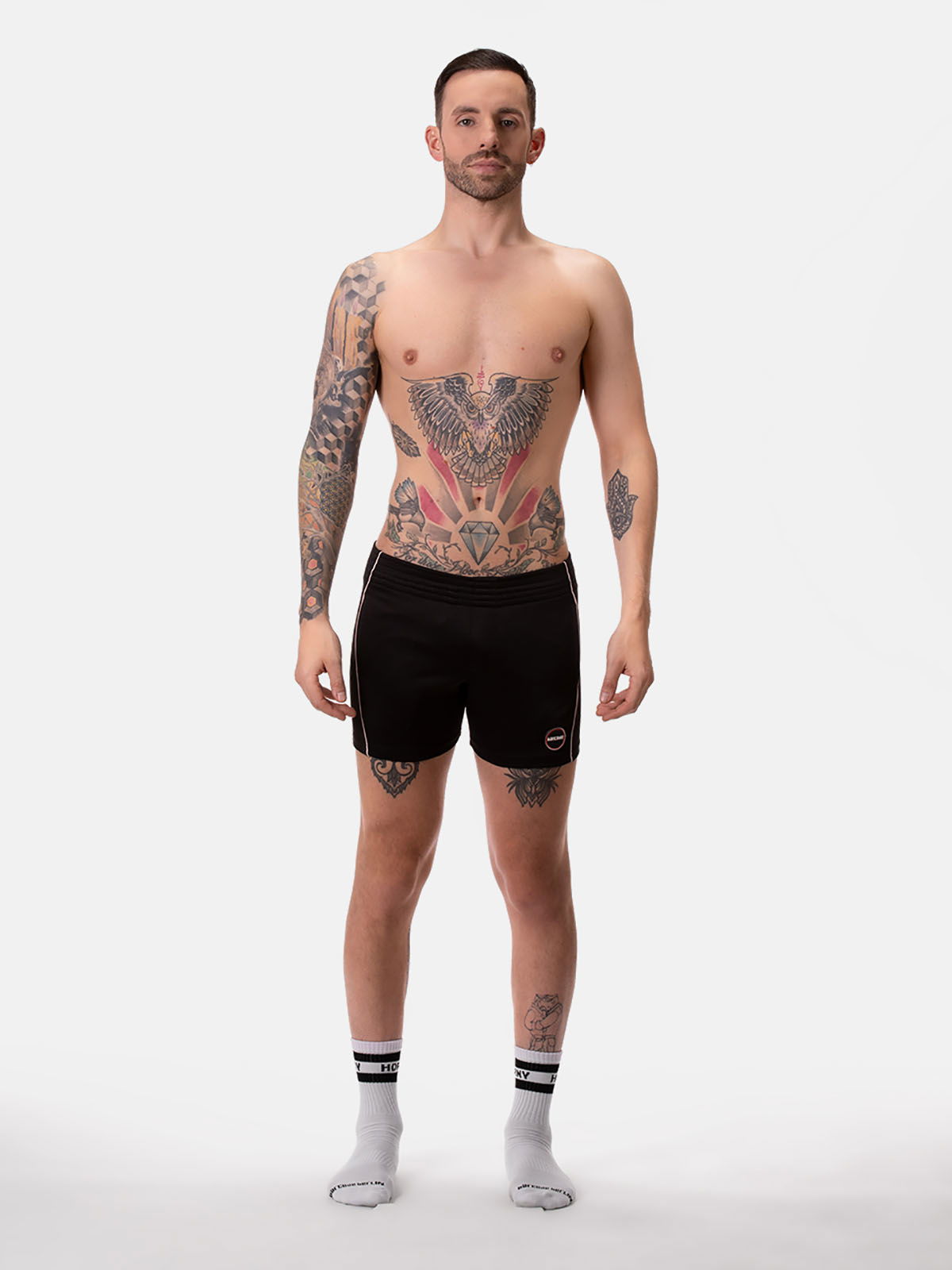 Brunos \ Shorts | Pants \ Barcode Berlin \ Short Aluk | Black