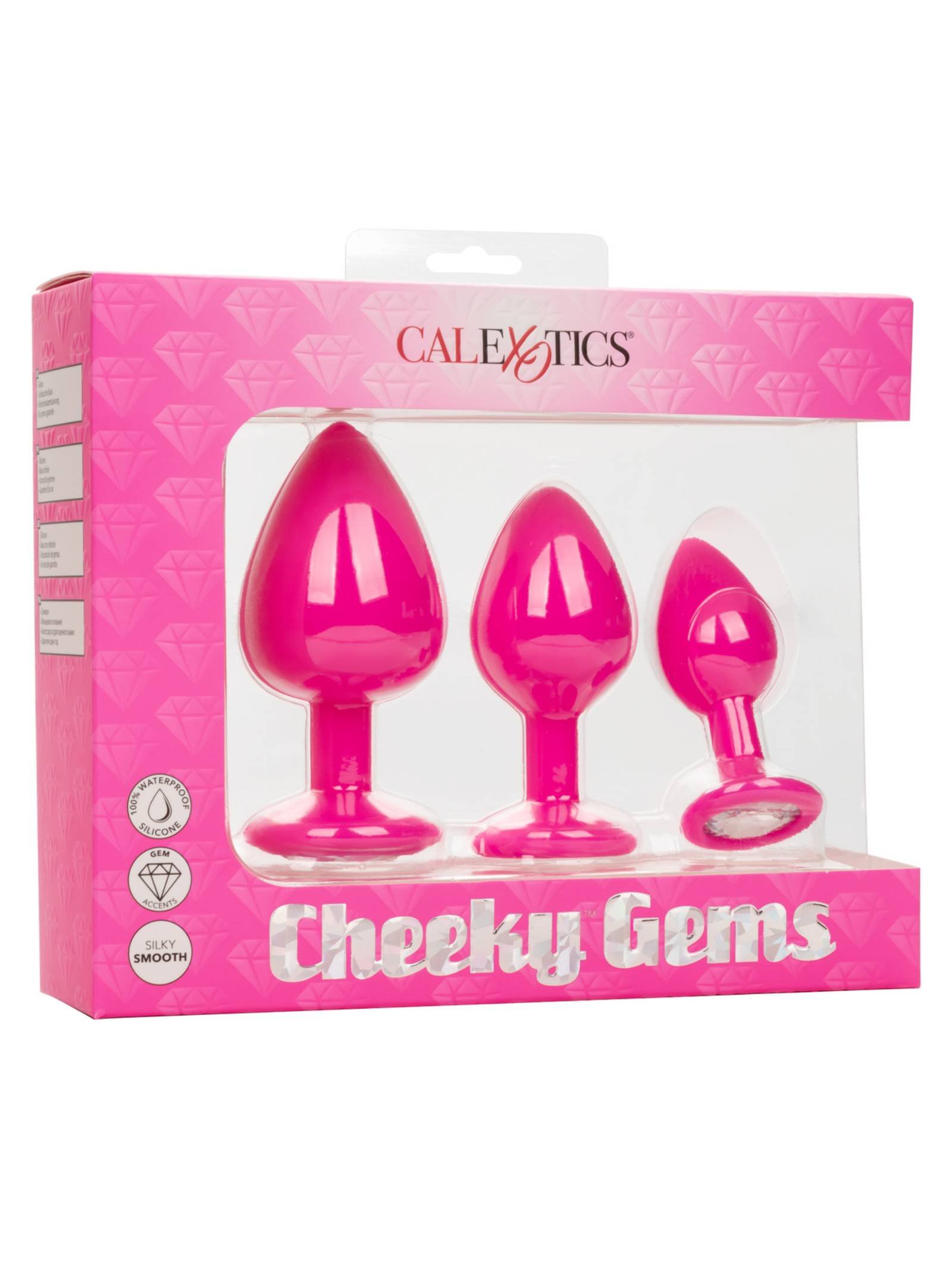Cheeky Gems Anal Trainer Plug Set | Pink