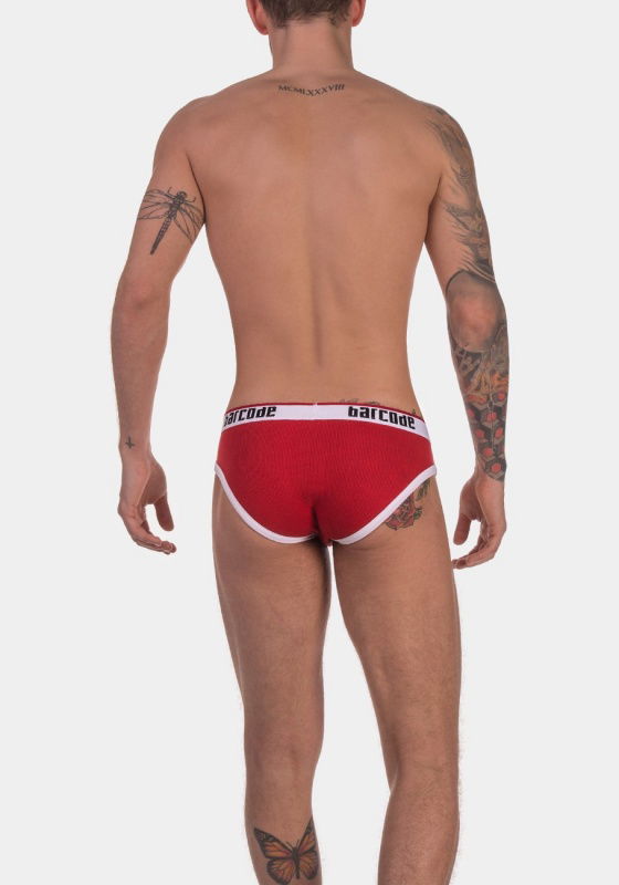 Brunos \  \ Barcode Berlin \ Brief Kai | Red/White