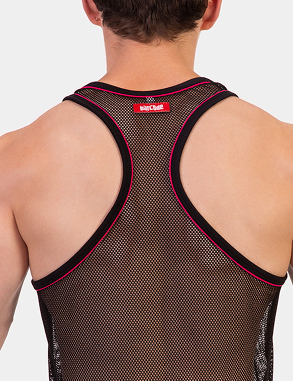 Brunos \ Fashion Sale \ Barcode Berlin \ Barcode Berlin Tank Top Elmar | Black/Red