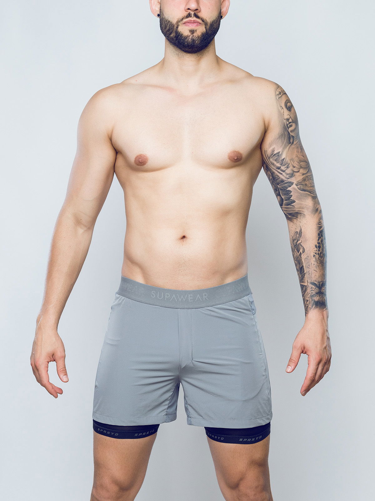 Brunos \ Sportswear \ Supawear \ Flex Shorts | Grey