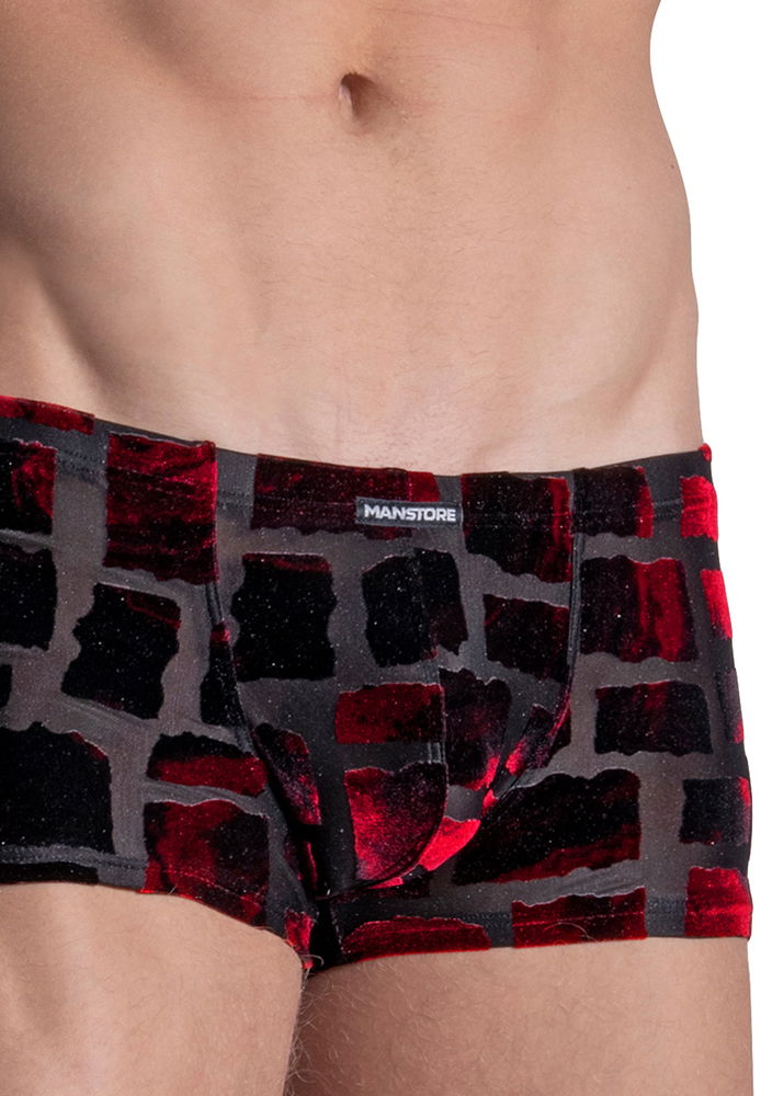 Brunos \ MANSTORE \ MANSTORE \ Manstore Micro Pants | Black/Red
