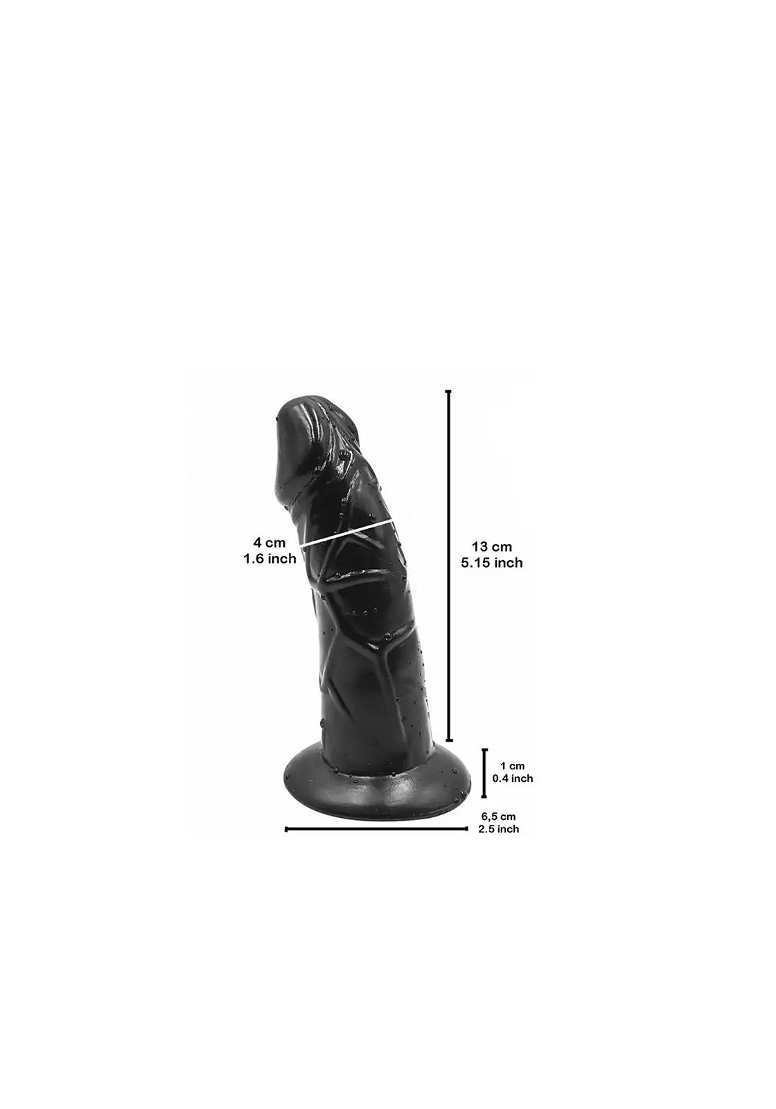 Brunos \ Rude Rider \ Rude Rider \ Dildo Little Black Rider | 13 x 4 cm