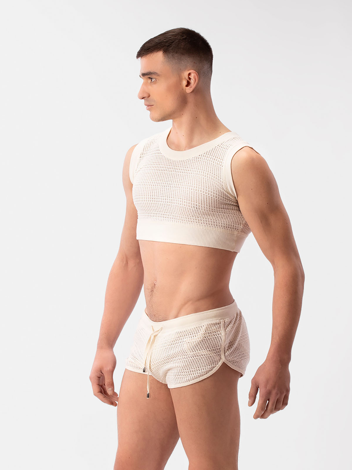 Brunos \  \ Barcode Berlin \ Top Crop Top Luz | Nude