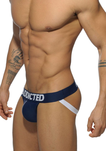 Brunos \ Jocks \ Addicted \ Addicted AD479 3 Pack Mesh Jock Push Up
