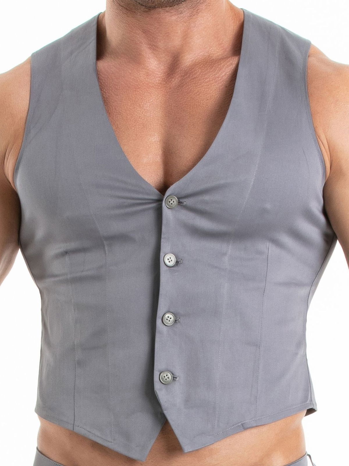 Brunos \ NEU \ TOF Paris \ Chino Vest | Grey