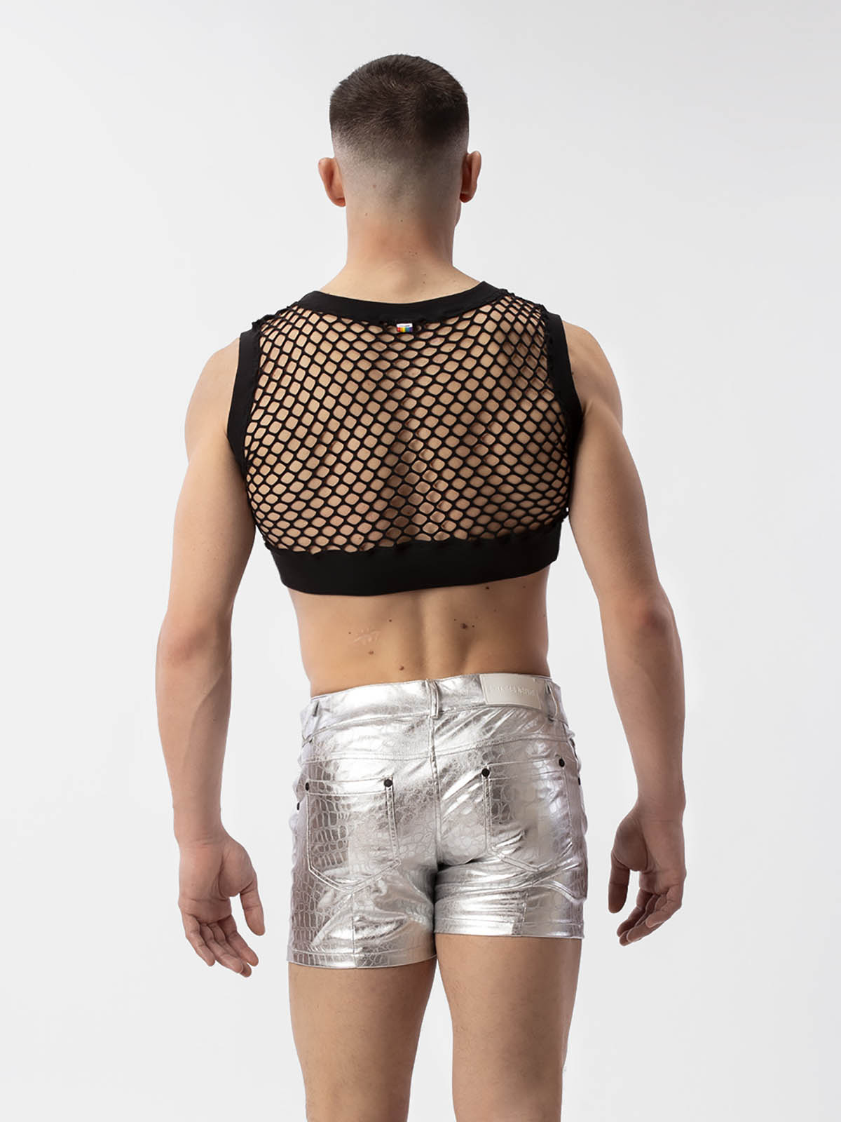 Brunos \ Fashion Sale \ Barcode Berlin \ Foiled Short Planet | Silver