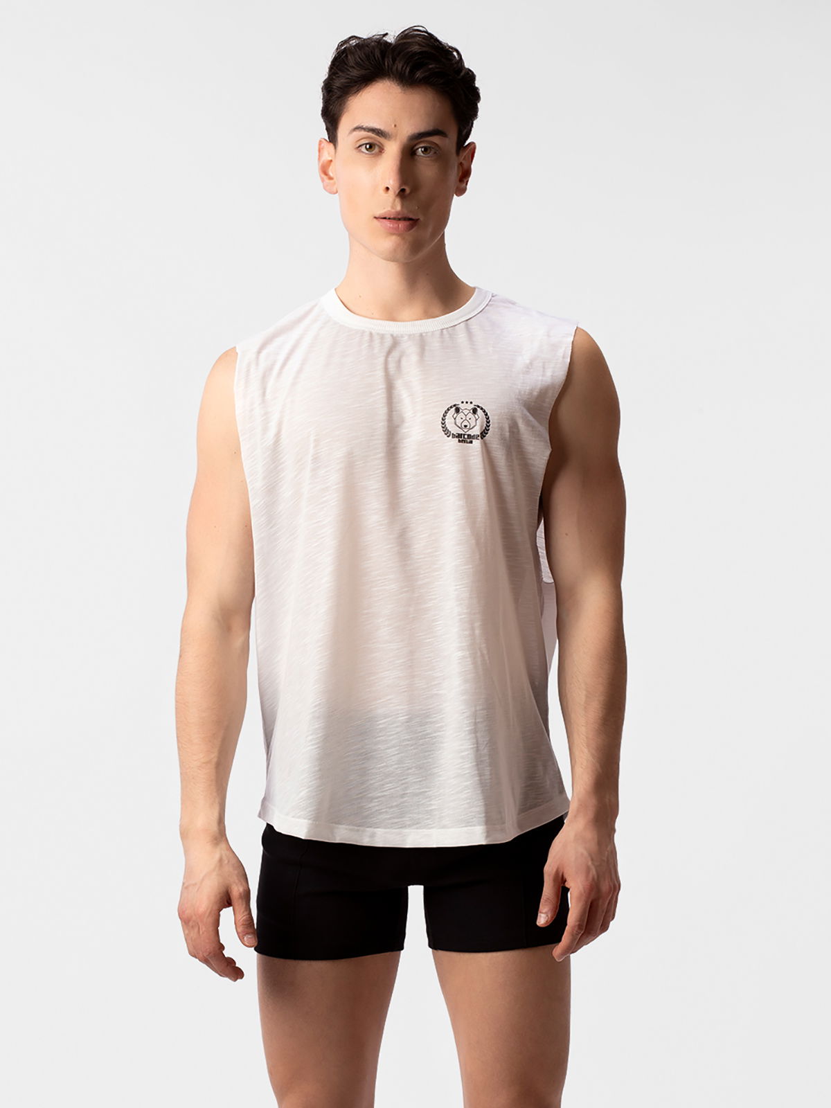 Brunos \ Sportswear \ Barcode Berlin \ Tank Top Kamal | White