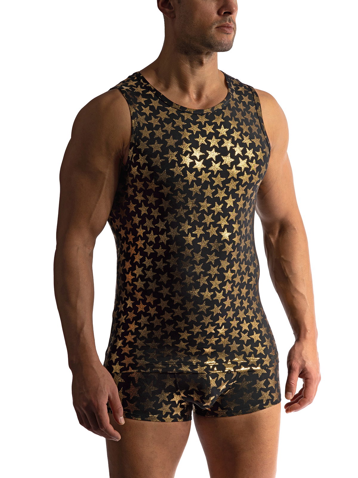 Brunos \ NEU \ MANSTORE \ Tank Top | Gold/Black