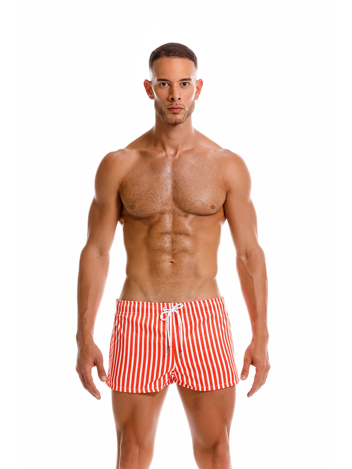 Brunos \ NEU \ JOR \ Mini Short Pop Beachwear | Red