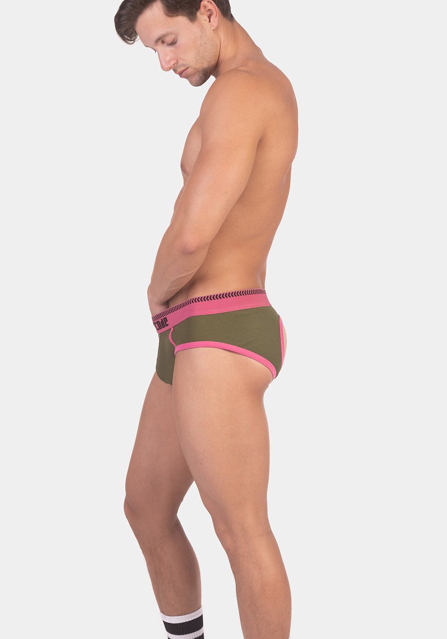 Barcode Berlin Backless Brief Wild Candy 