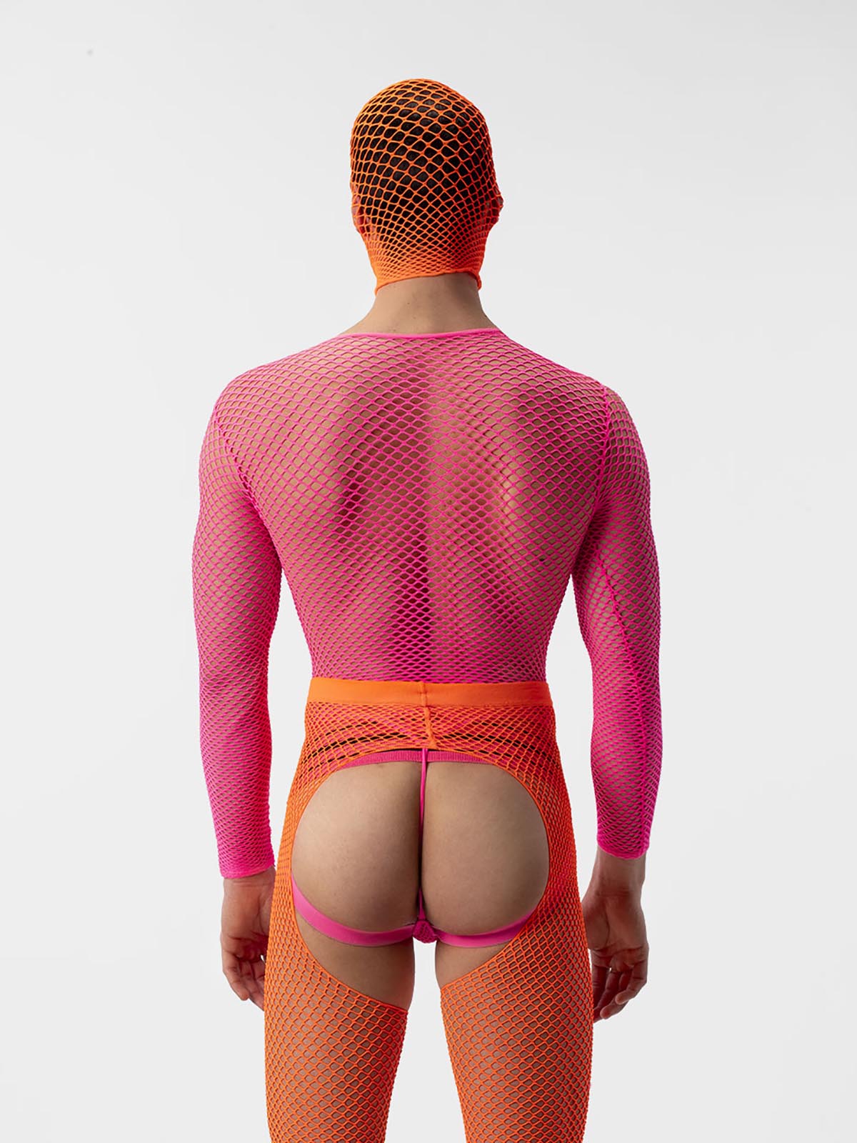 Brunos \  \ Barcode Berlin \ Fishnet Body Como | Neonpink