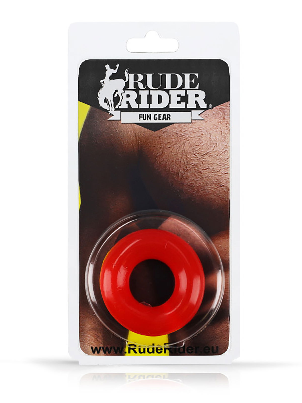 Brunos \ Rude Rider \ Rude Rider \ Fat Stretchy Cock Ring | Jelly Red