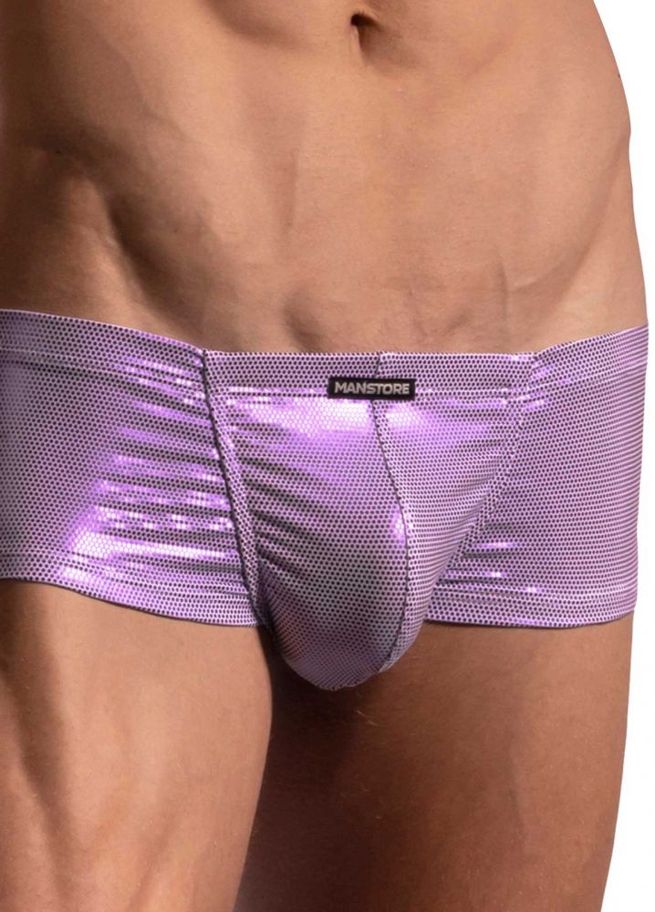 Brunos \ Boxer | Trunks \ MANSTORE \ Hot Pants Boxer | White|Pink