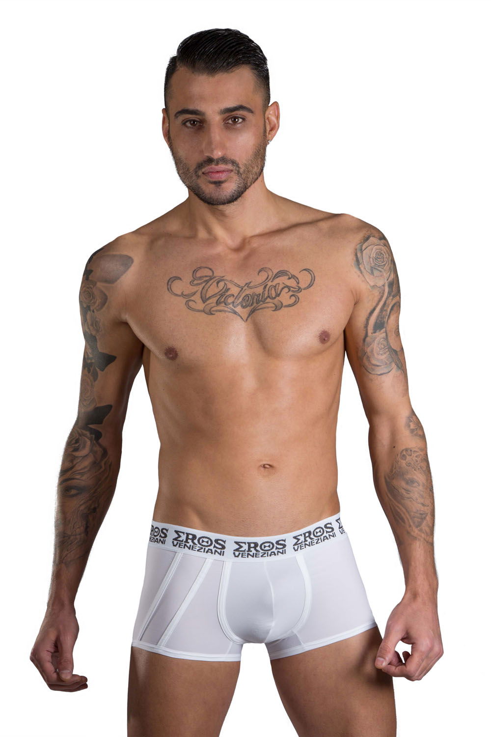 Brunos \ Boxer | Trunks \ Eros Veneziani \ Push-Up Boxer | White