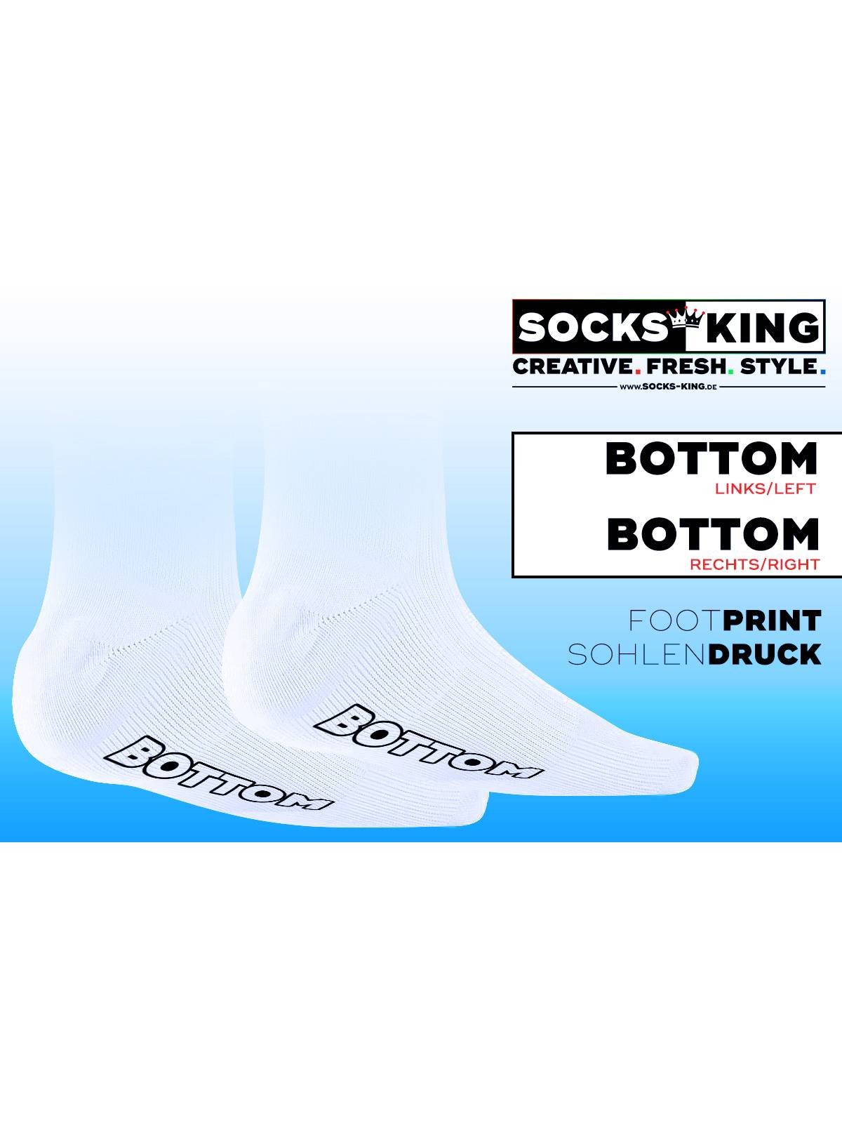 Sneak Botttom Neon Socks