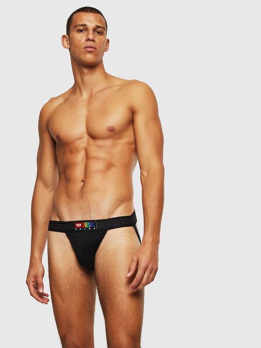 Brunos \ Pride Fashion \ DIESEL \ Diesel UMBR-Jocky rainbow / black / pink Pride Jockstrap 3-Pack
