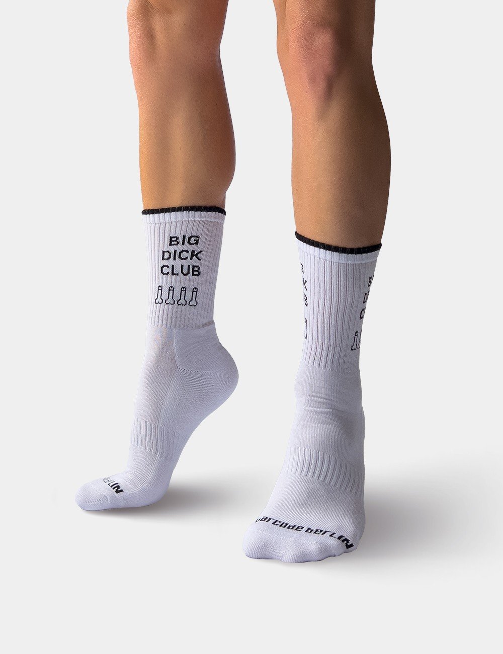Socks Big Dick Club | White/Black