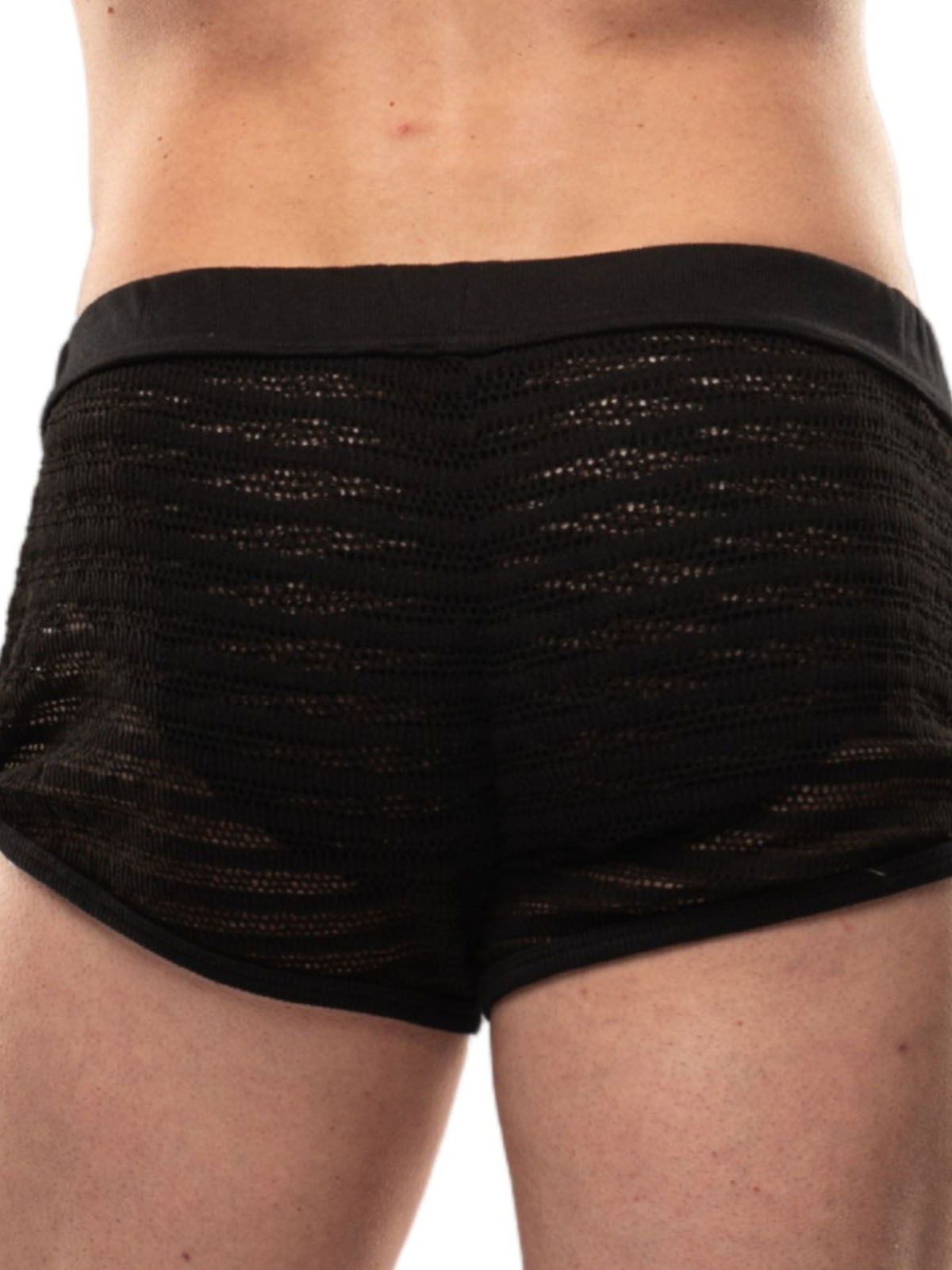 Brunos \ NEU \ TOF Paris \ Sheer Mykonos Mini Short | Black