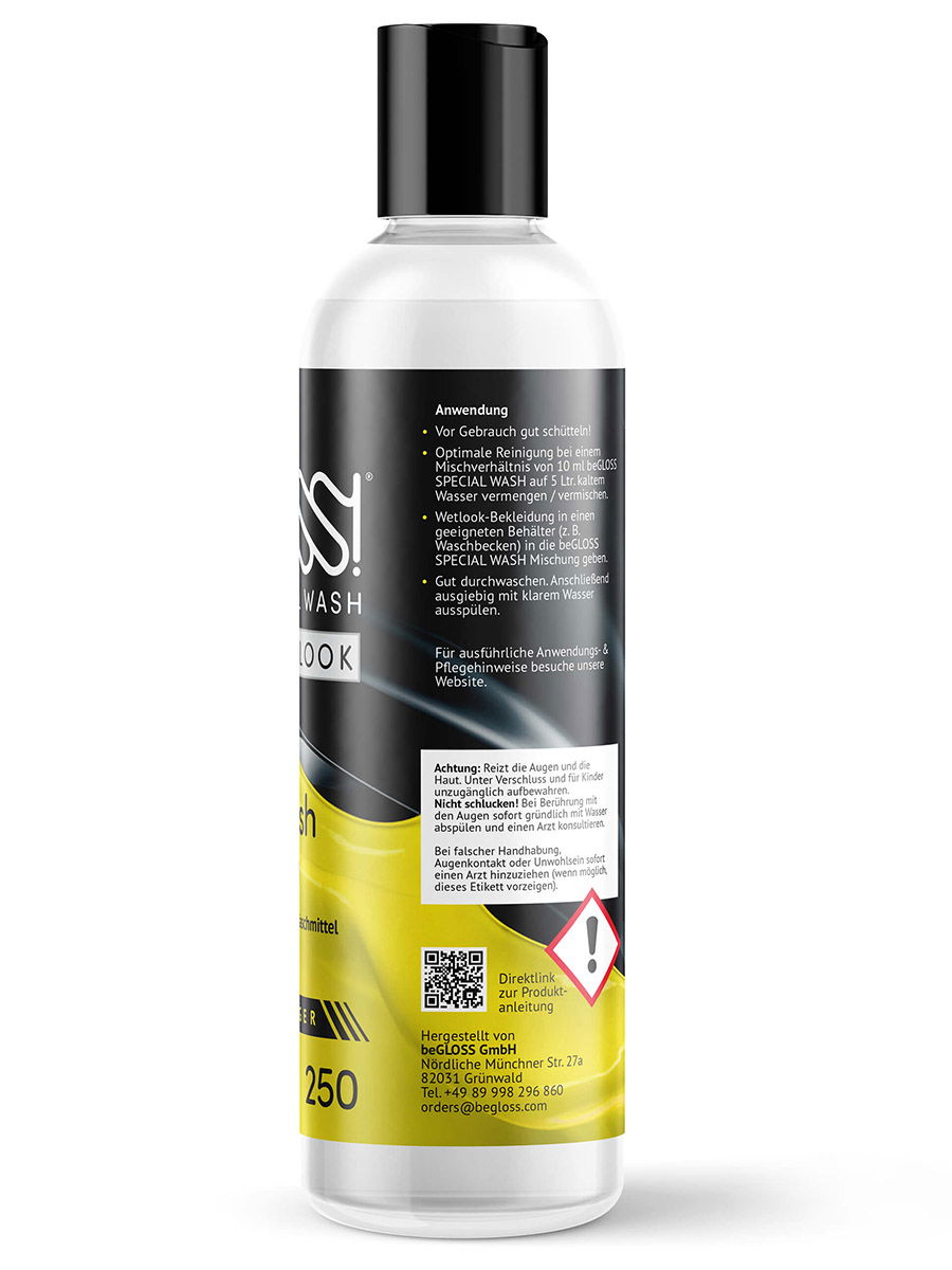 Brunos \  \ beGloss! \ Special Wash WETLOOK | 250 ml - veganes Waschmittel