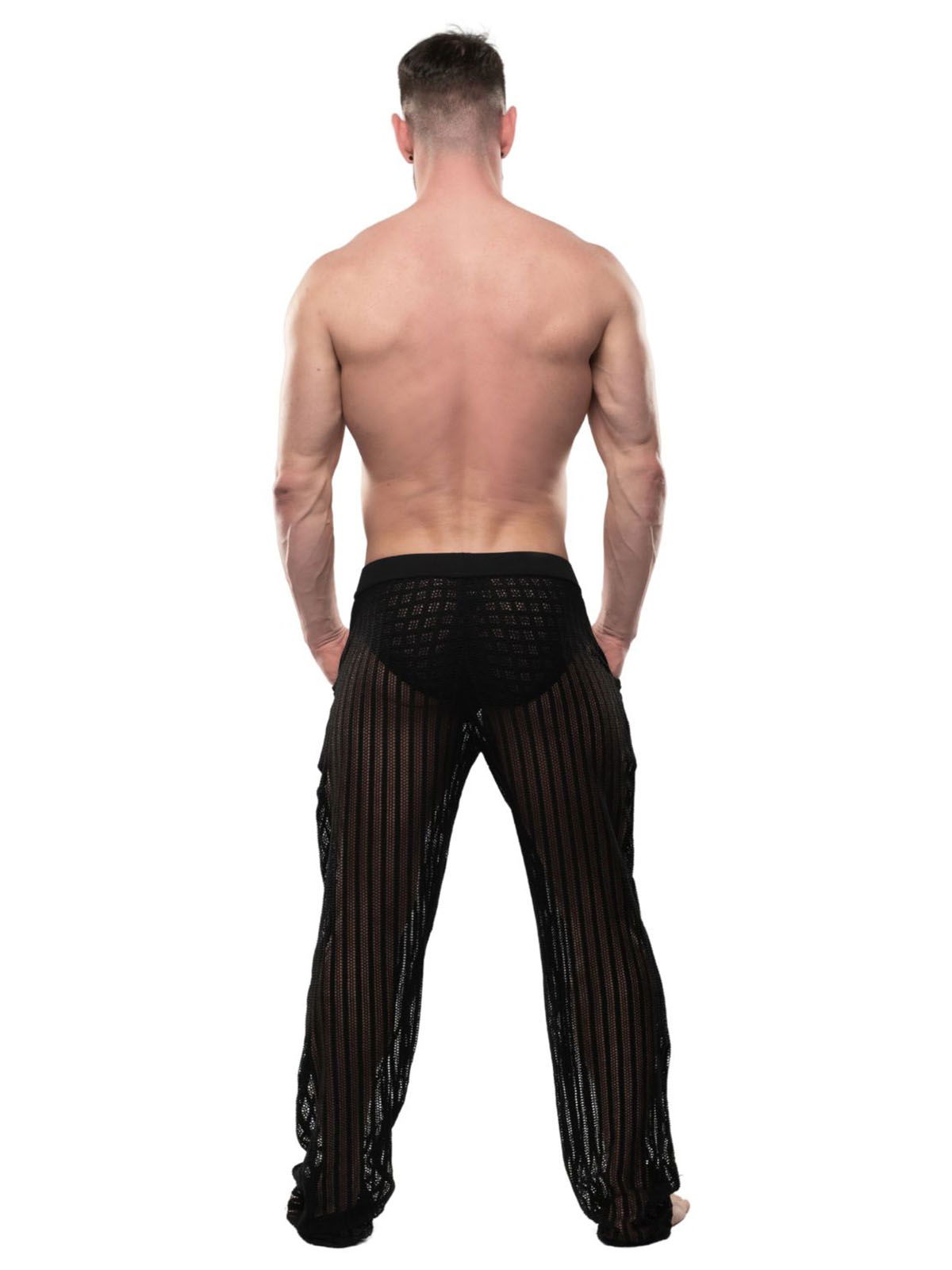 Brunos \ NEU \ TOF Paris \ Sheer Mykonos Pants | Black