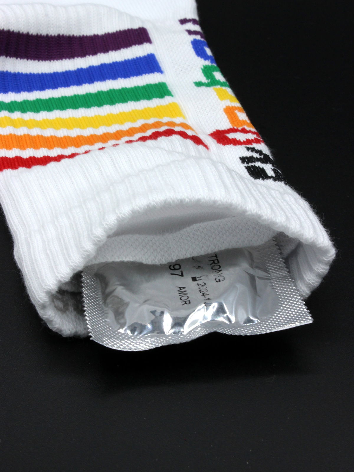 Brunos \  \ Sk8erboy \ PRIDE Socks | White