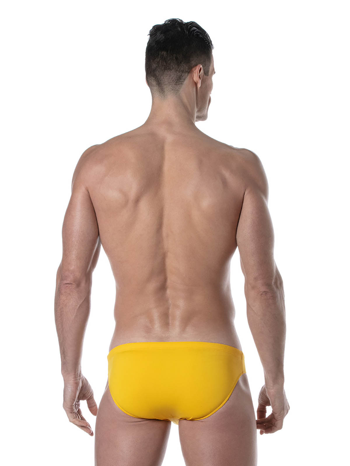 Brunos \ TOF Paris \ TOF Paris \ Plain Mini Brief Swimwear | Yellow