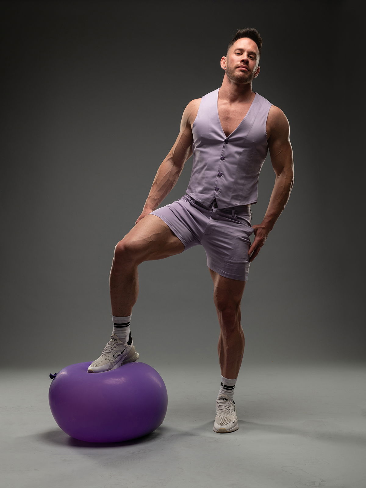 Brunos \ NEU \ TOF Paris \ Chino Shorts | Purple