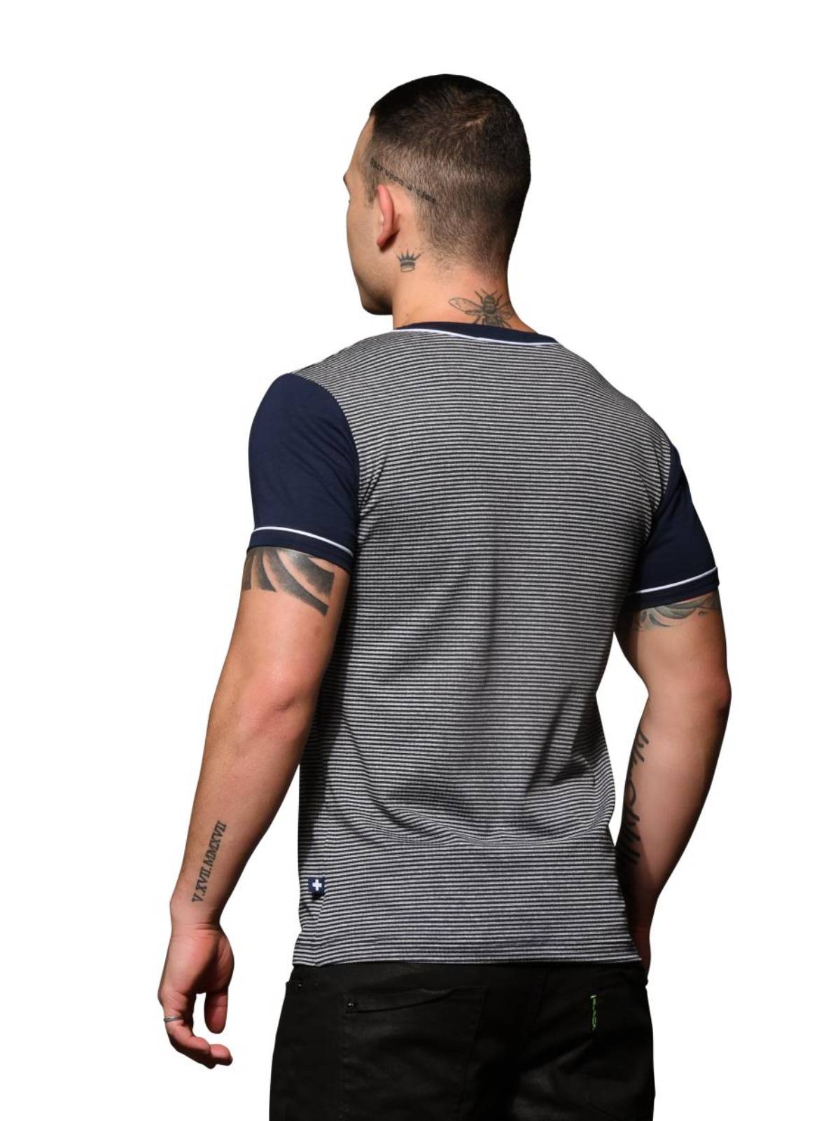 Brunos \  \ Andrew Christian \ Anchor Stripe Tee