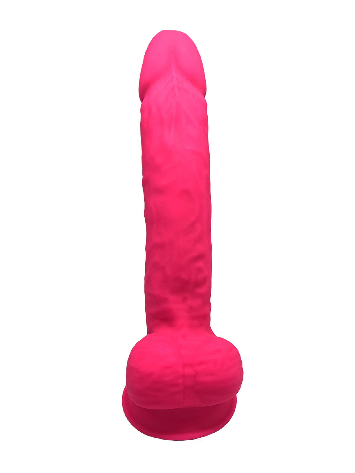 Brunos \  \ SILEXD \ Dildo with Balls 38x7cm | Pink